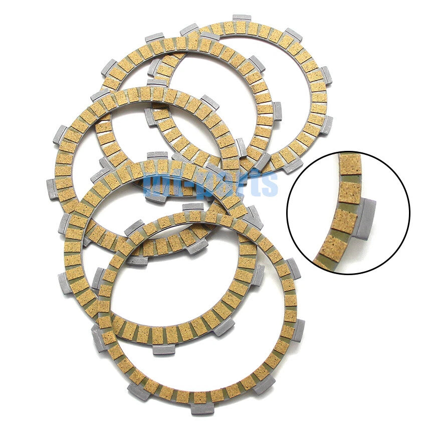 Clutch Friction Plate Kit for Yamaha YZF R125 (2008–2013) / BW200 (1985–1988)