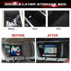 Armrest Box Secondary Storage Organizer with Coin Holder for Dodge Challenger (2015-2025)