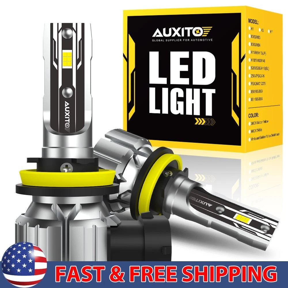 2X H11 LED Headlight Bulbs for Make Model