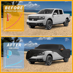Waterproof Car Cover for Ford Maverick (190T-PU, Black)