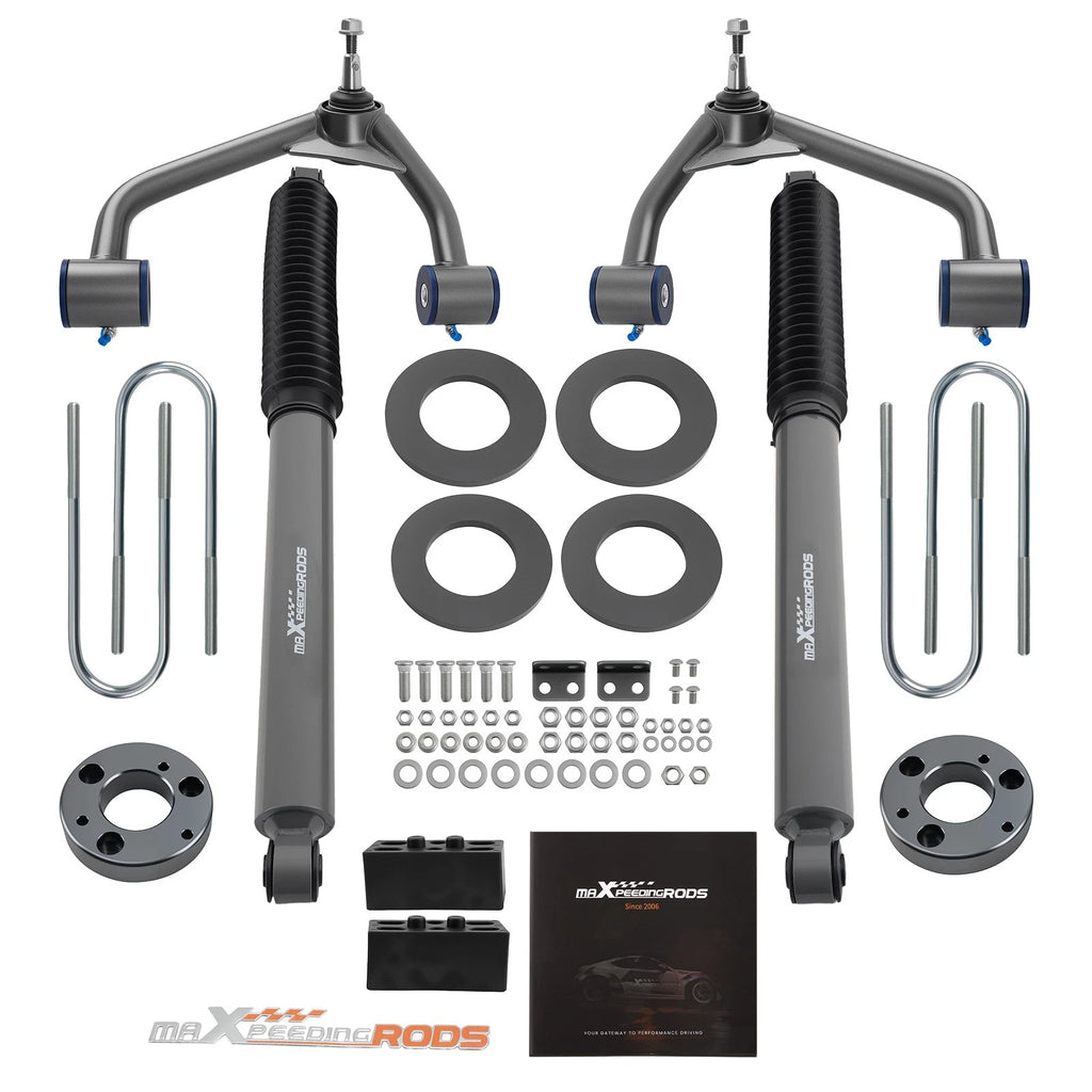 3" Suspension Lift Leveling Kit for Ford F-150 4WD (2021–2025) w/Torsion Keys