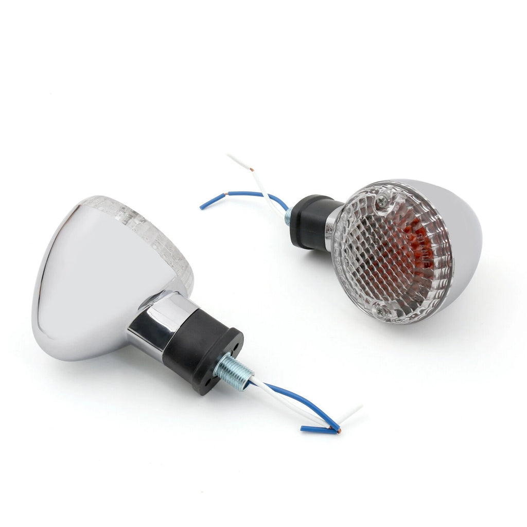 Turn Signal Bullet Lights for Kawasaki Vulcan 800, Yamaha Road Star (1996–2009)