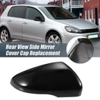 Right Mirror Cover Cap Gloss Black for Volkswagen Golf MK6, Touran (2010–2014)