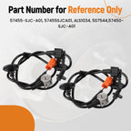 2X ABS Wheel Speed Sensor for Honda Ridgeline (2006–2014) 57450-SJC-A01