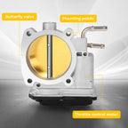 Throttle Body for Nissan Titan, NV2500, Infiniti QX56, QX80