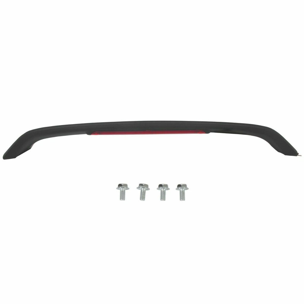 Matte Black Rear Trunk Spoiler Wing w/LED for Honda Civic Sedan (2012–2015)