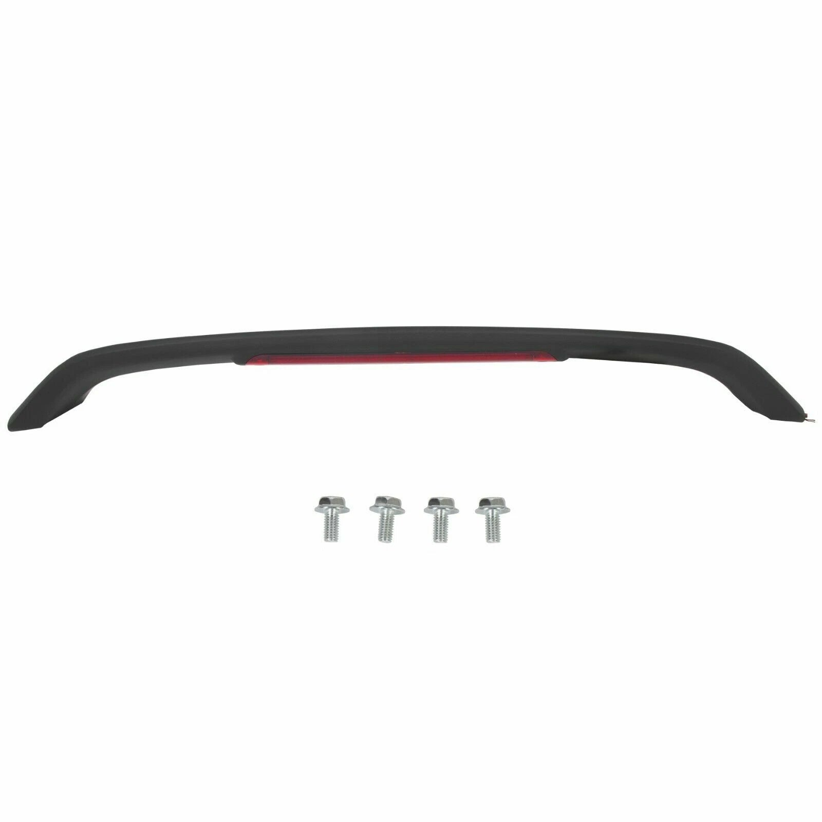Matte Black Rear Trunk Spoiler Wing w/LED for Honda Civic Sedan (2012–2015)