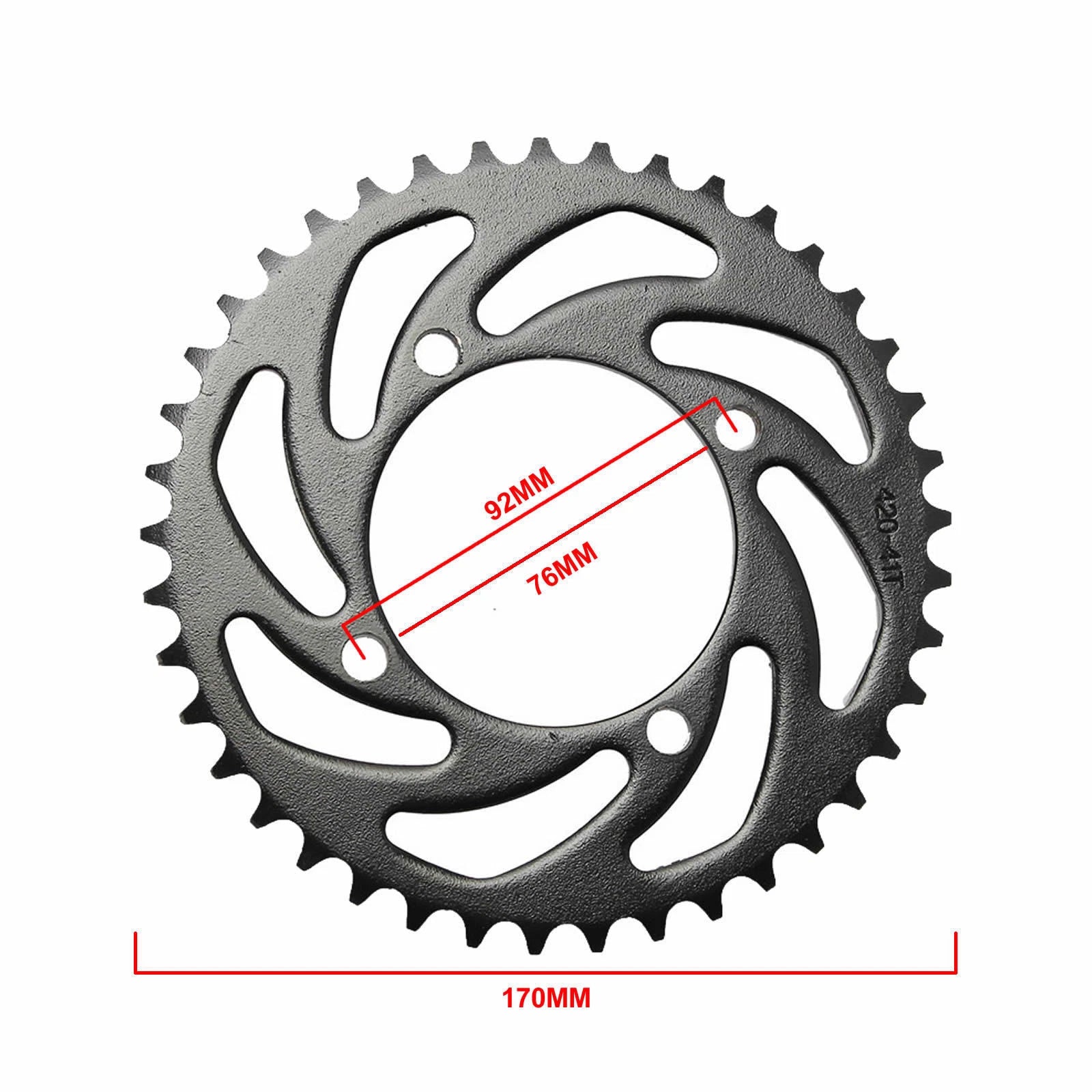 41-Tooth Rear Chain Sprocket for 50cc 70cc 90cc 125cc Pit Pro Dirt Bike