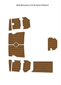 Swim Platform Step Pad for Monterey 214 SS (2018) - EVA Foam Teak Decking