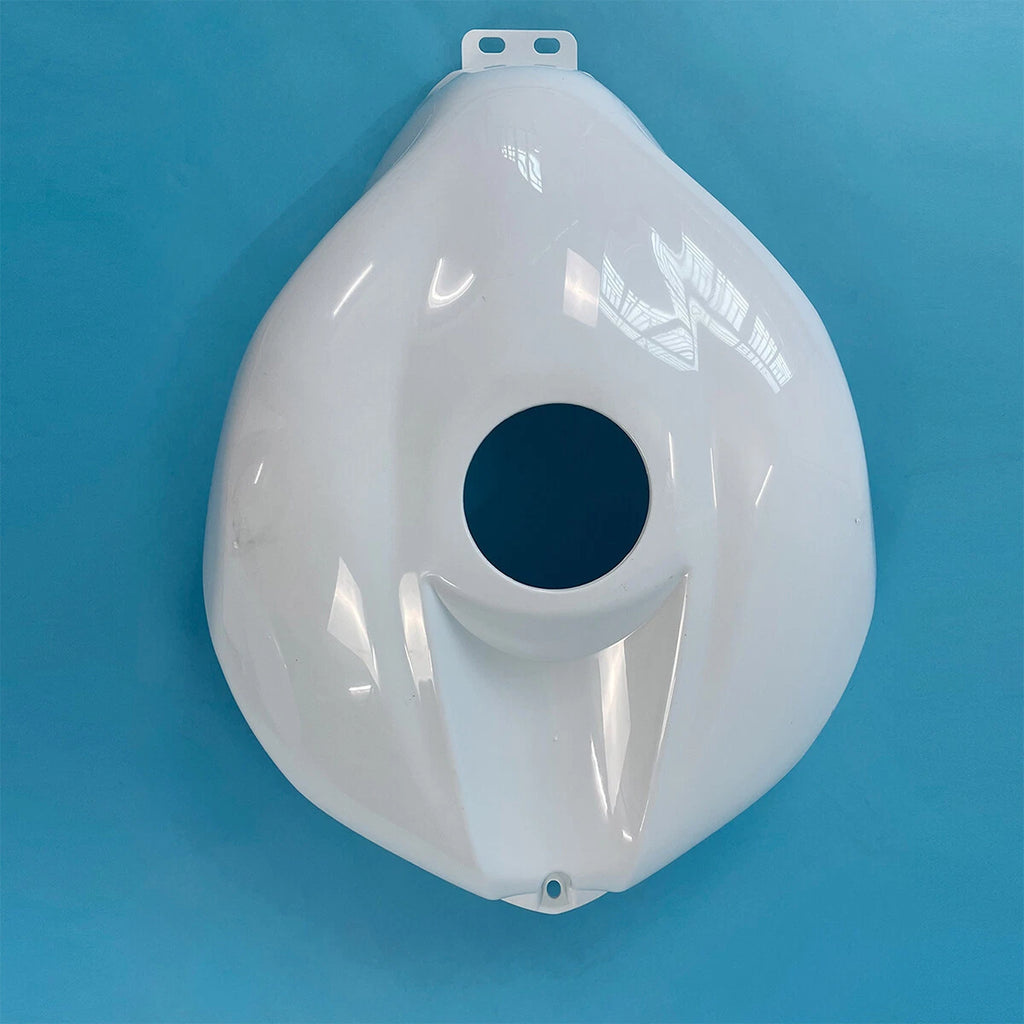 Unpainted White ABS Fuel Gas Tank Cover for Yamaha YZF R6 (2006–2007)