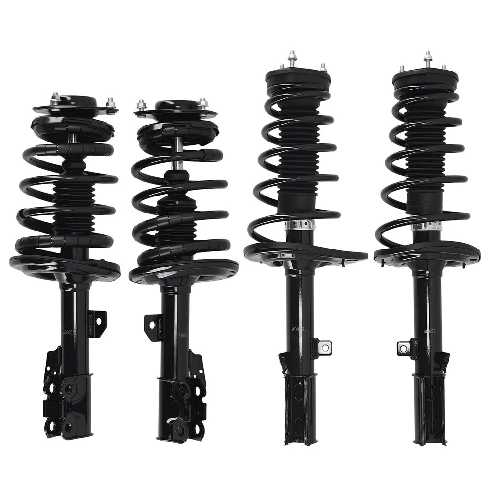 Set of 4 Spring Struts for Toyota Camry (2007–2011), Avalon (2006–2012), Lexus ES350 (2007–2009)