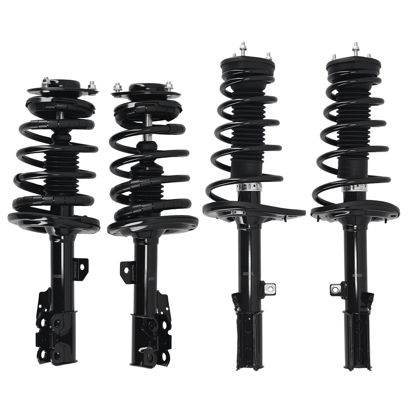 Set of 4 Spring Struts for Toyota Camry (2007–2011), Avalon (2006–2012), Lexus ES350 (2007–2009)