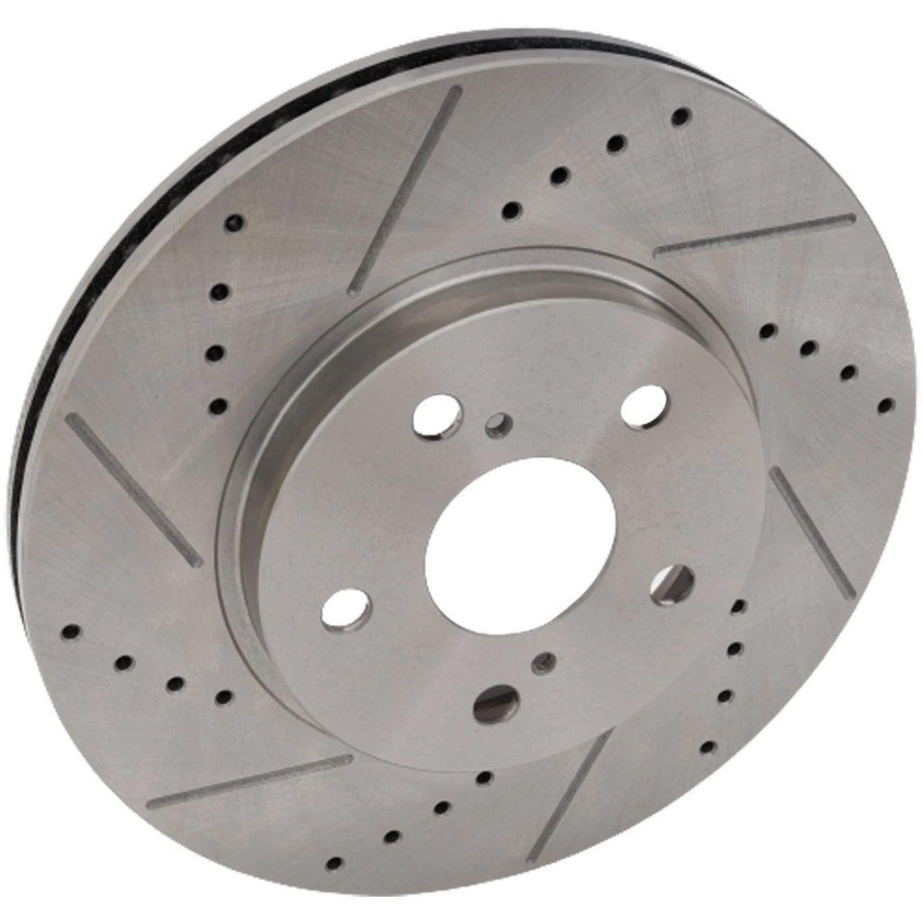 Front & Rear Brake Disc Rotors for Toyota Sienna (2004–2010)
