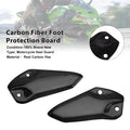 Carbon Fiber Foot Protection Board for Kawasaki ZX-4R ZX-4RR ZX-25R (2023–2023)