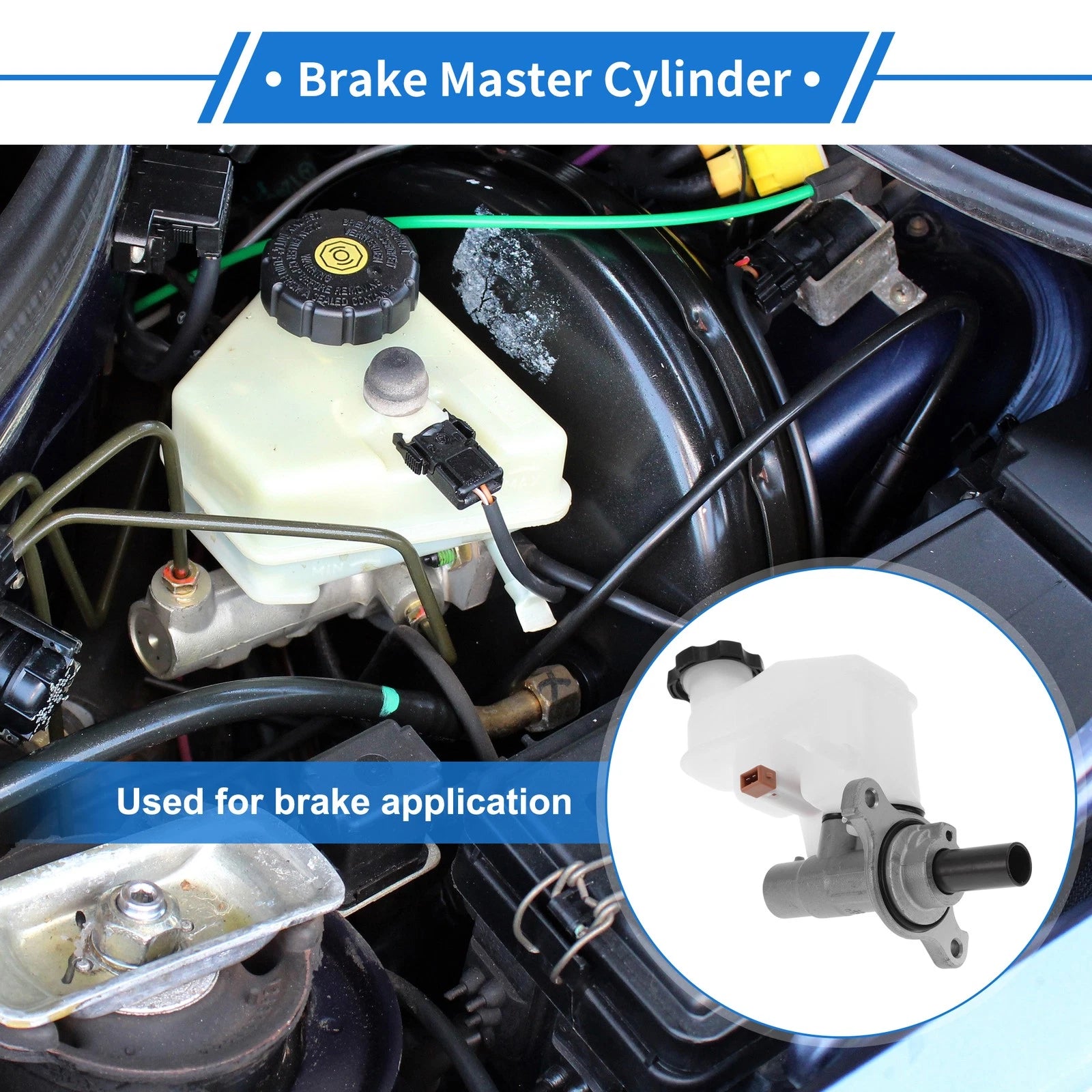 Brake Master Cylinder with Reservoir No. 585102T200 for Kia Optima (2011–2015)