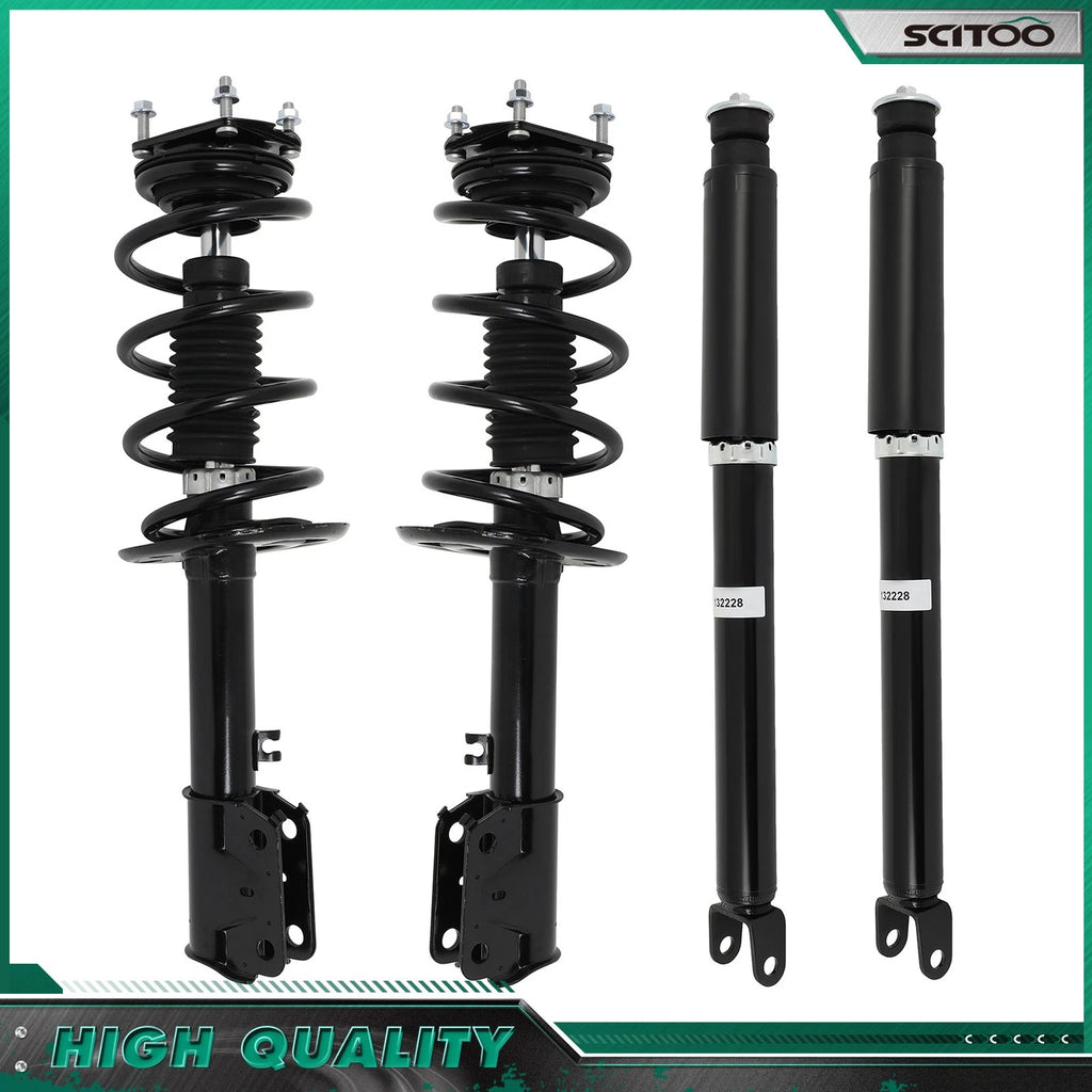 Complete Strut & Spring Set + Rear Shocks for Ford Explorer (2011–2012)