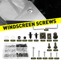253pcs Aluminum Fairing Bolts M5 M6 for Yamaha YZF R1 (1998–2021) YZF R6 (1999–2020)