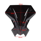 Grey Windscreen Visor Deflector for Kawasaki Z900 (2020-2024)