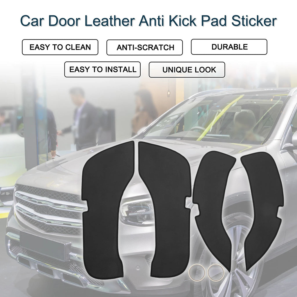 Set of 1 Car Door Leather Anti Kick Pad Sticker for Mercedes-Benz GLC (2016)