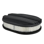 Short Valve Covers & 12" Oval Air Cleaner for Chevy SBC (1958–1986)