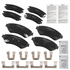 Front & Rear Ceramic Brake Pads for Oldsmobile Aurora (1997–2003), Intrigue (1998–2002)