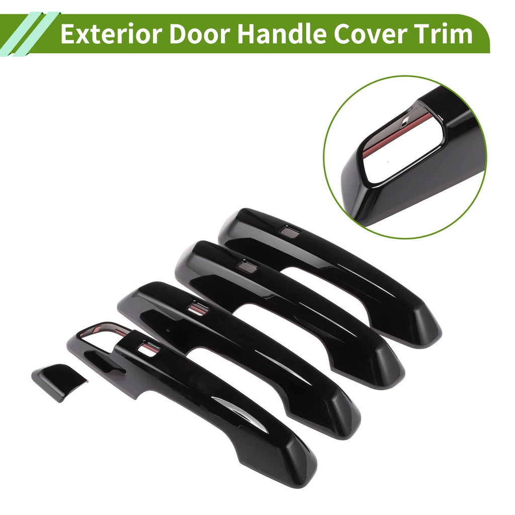 Exterior Door Handle Cover Trim for Chevrolet Traverse (2024–2025) Black