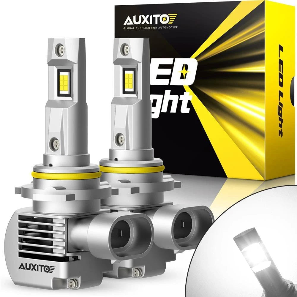 2X AUXITO 9005 HB3 LED Headlight Bulbs for Q16 EXV (6000K Xenon White)