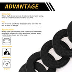 Set of 5 Oil Seal Rotary Shaft Seal NBR Rubber 40x80x12mm