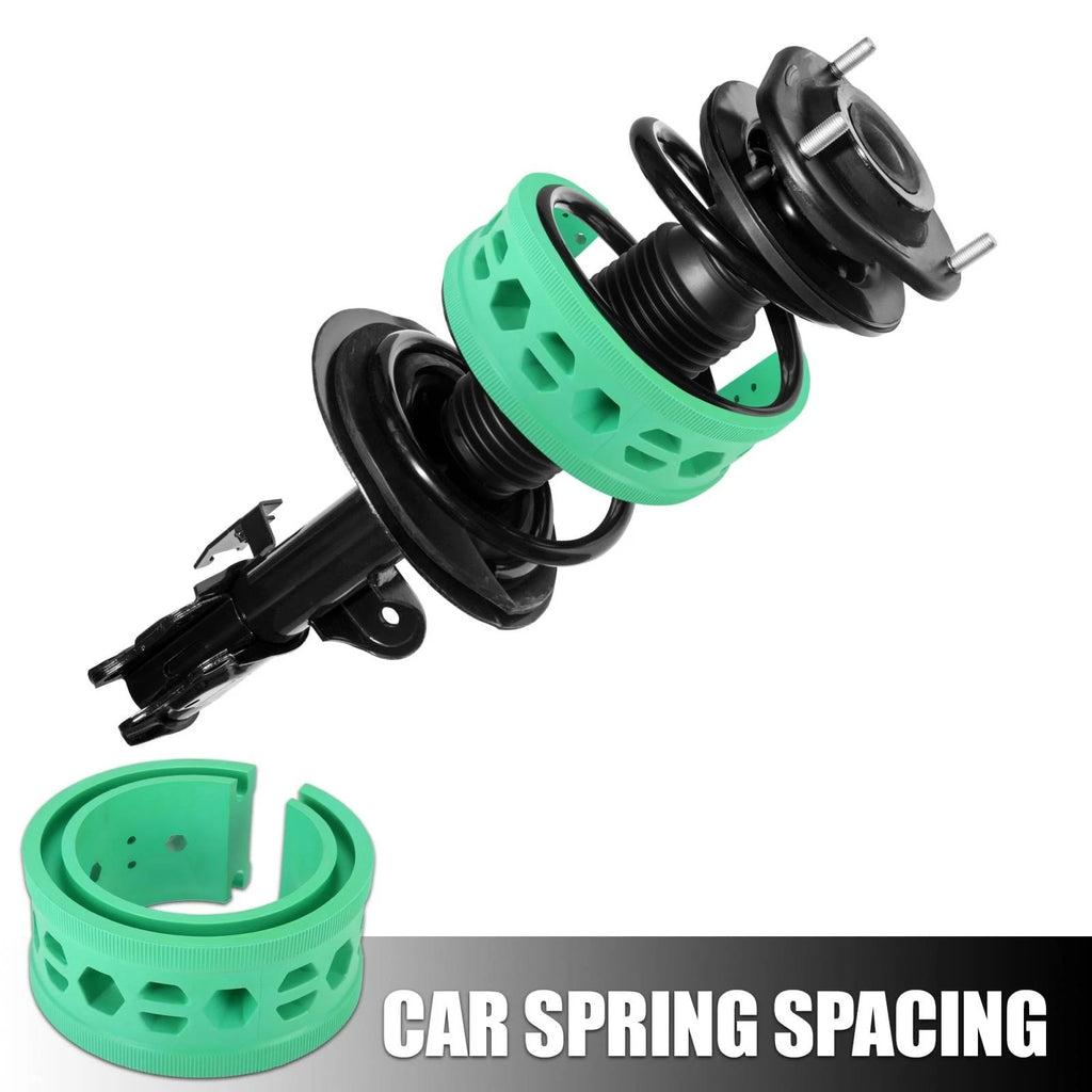 2X Green Coil Spring Rubber Buffer for Ford, Chevy (Universal A Type)