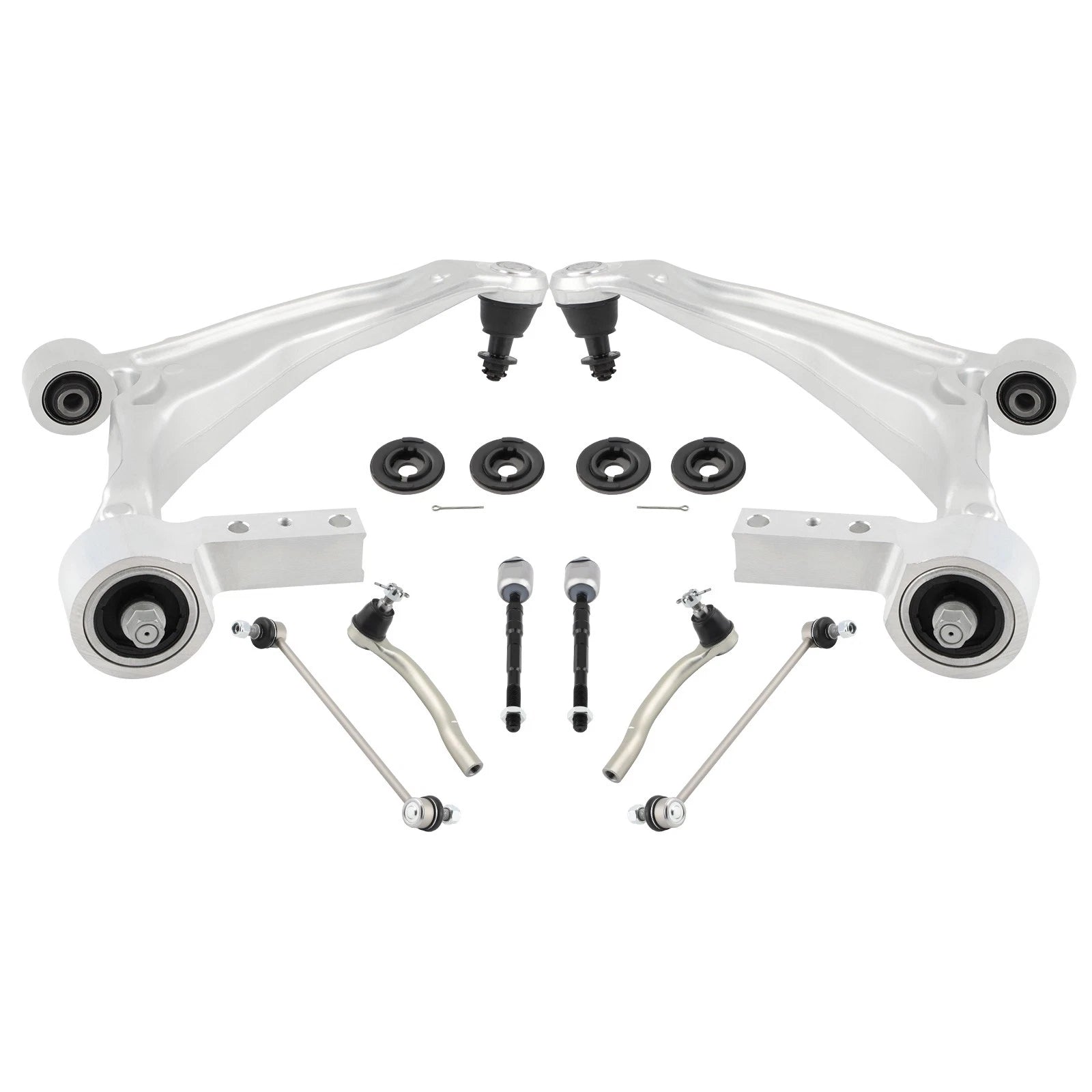 10X Complete Struts Control Arms Kit for Honda Pilot (2009–2015)