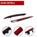 Red Lens Rear Bumper Reflectors for Chrysler 300 (2015–2022)