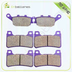 Front and Rear Brake Pads for Honda CBR1000RR (2009–2014) Carbon Fiber