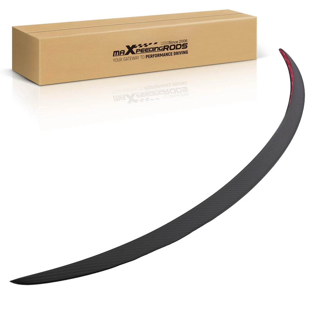 Trunk Spoiler Wing Lip for Tesla Model 3 (2017–2024) Carbon Fiber