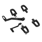 Driver Passenger Footpegs Shifter Brake Lever Pegs for Harley Softail (2018–2023)