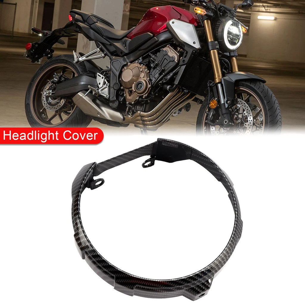 ABS Plastic Headlight Cover Fairing Cowl for Honda CB650R (2019–2021)