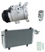 AC Compressor Kit with Condenser for Mazda 6 2.5L (2017-2017)