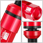 Set of 20 Closed End Lug Nuts M14x1.5 for J2 (Aluminum, Red)