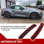 4X Smoke LED Side Marker Lights for Toyota GR Supra (2020–2025)