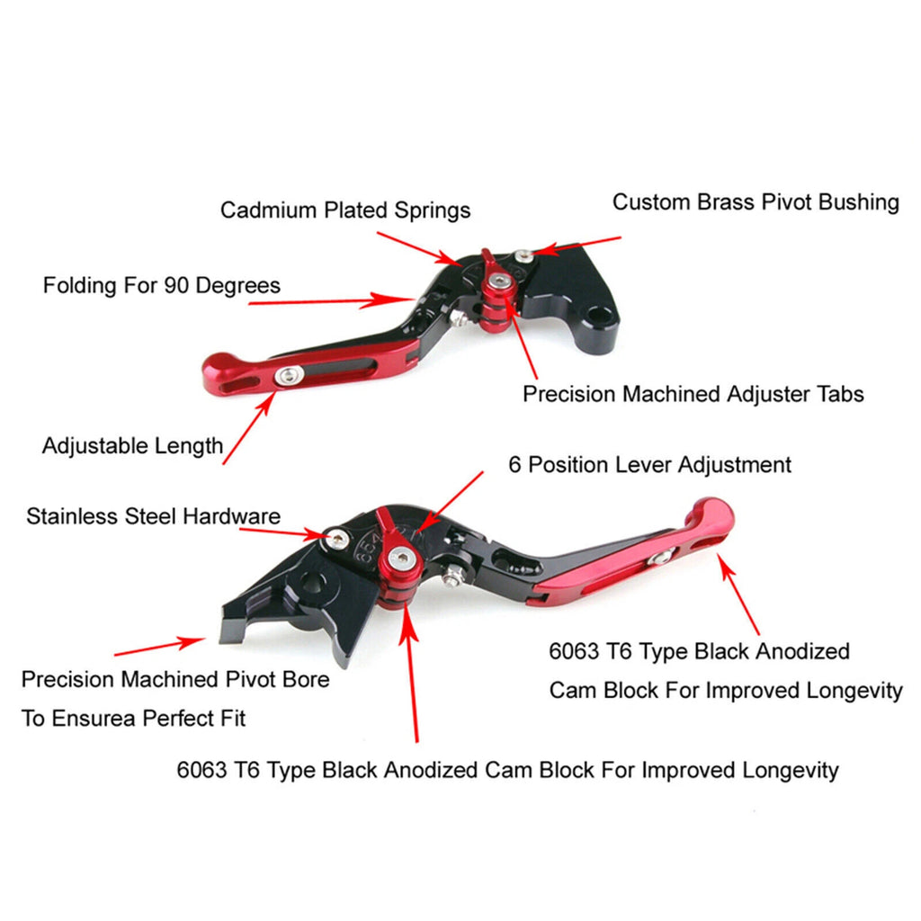 Adjustable Clutch Brake Lever for Vespa GTS 300 Super (2008–2023)