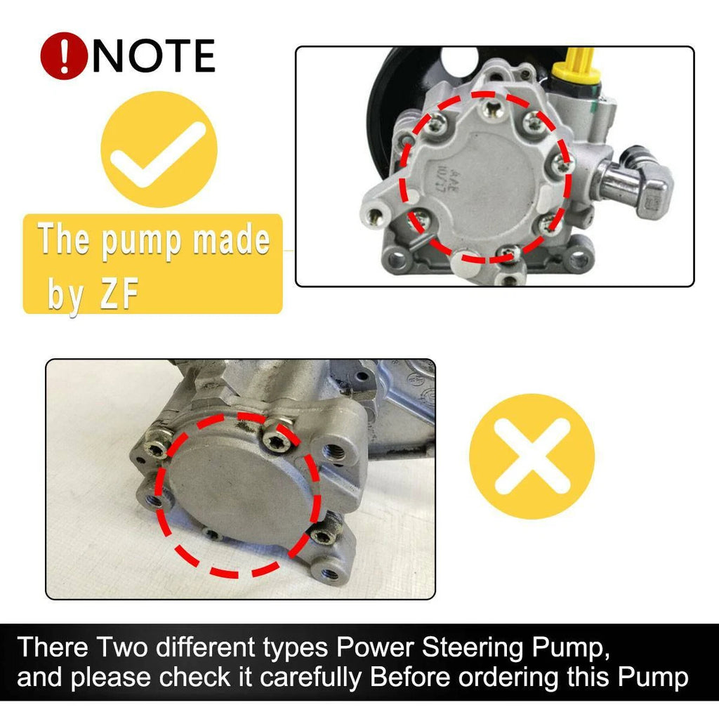Power Steering Pump with Pulley for Mercedes-Benz Chrysler Crossfire (2004–2008)