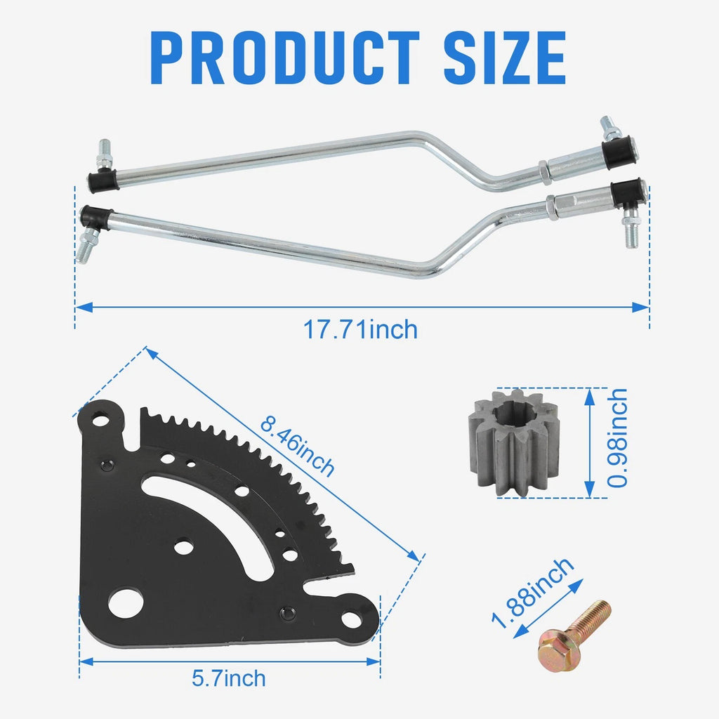 Steering Sector Drag Link Kit for John Deere LA100 LA105 LA110 LA115 LA120 LA130 (2006–2011)