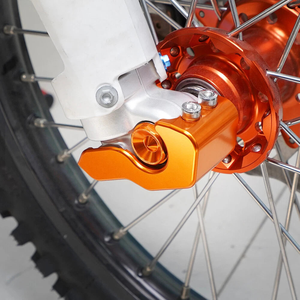 CNC Right Fork Shoe Protector for KTM 125 250 350 450 500 530 EXC SX F (2003–2014)