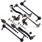 Set of 10 Front Lower Ball Joints and Tie Rods for Lexus ES300, Toyota Camry (2002–2003)