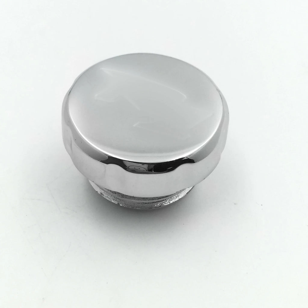 Chrome Brake Fluid Reservoir Cap Cover for Yamaha YZF R1 R6 V-Star (2000–2023)