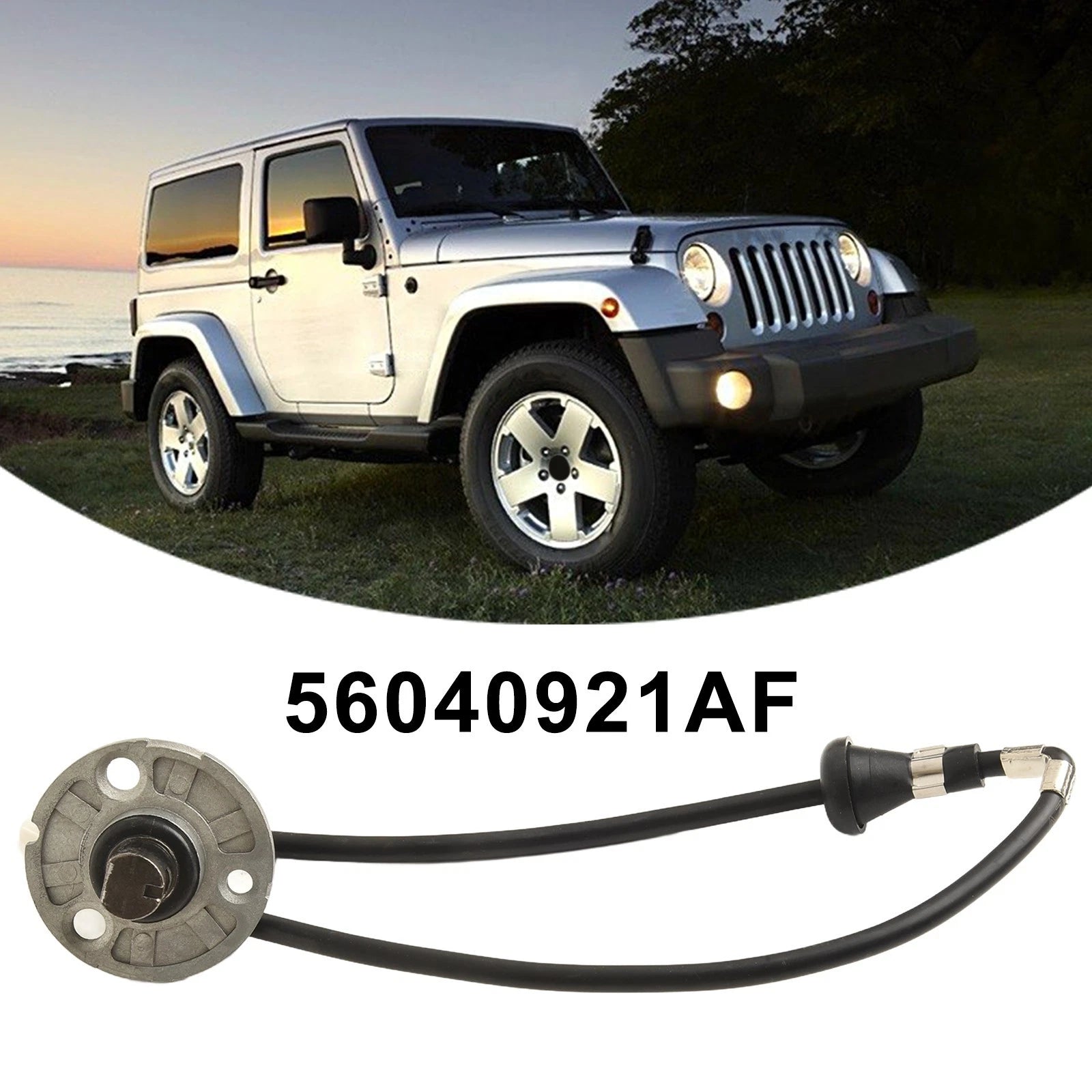 Support System Base Bracket and Wire for Jeep Wrangler