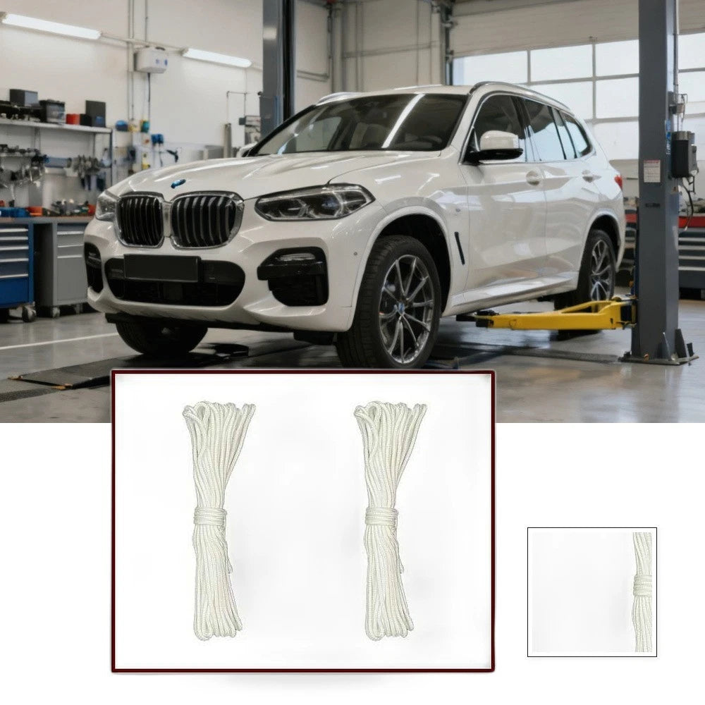 Heavy Duty White Canvas Tarp 300x400cm Waterproof UV Resistant