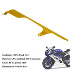 Rear Sprocket Chain Guard Protector Cover for Yamaha YZF R6 (2006–2018) Gold