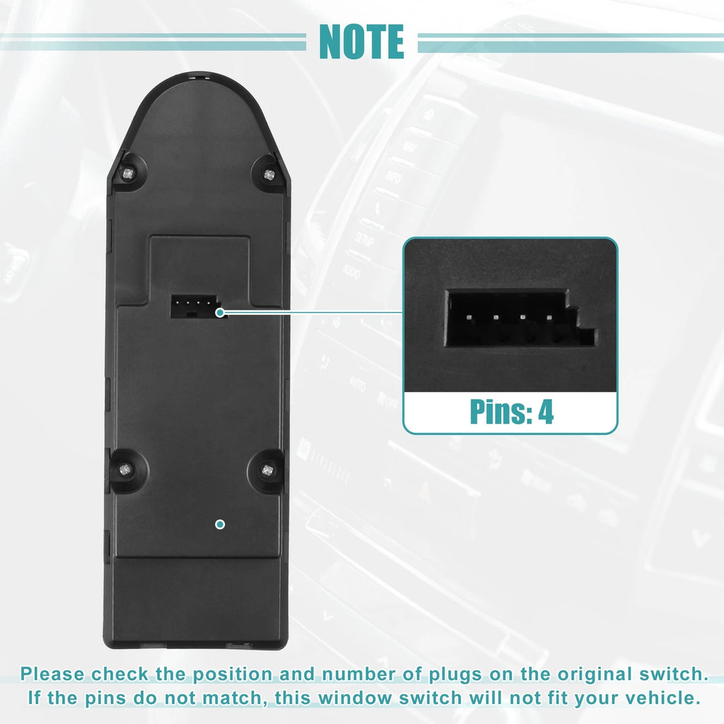 Power Window Switch for BMW X3 E83 (2004–2010) No. 61313414354, 724117503208