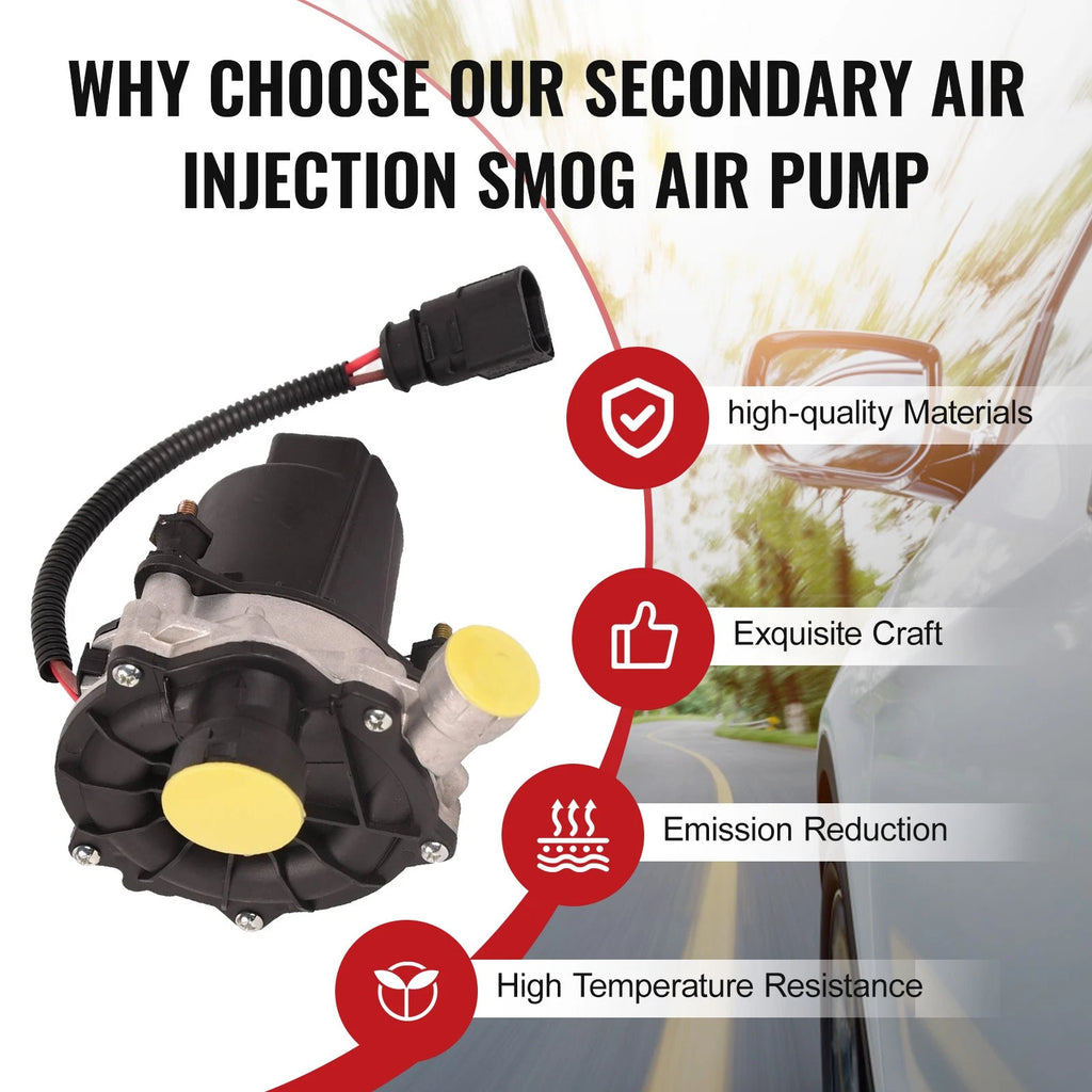 Secondary Air Injection Smog Pump for Audi A8 Quattro S4 S5 S6 S7 S8 (2000–2020)