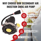 Secondary Air Injection Smog Pump for Audi A8 Quattro S4 S5 S6 S7 S8 (2000–2020)